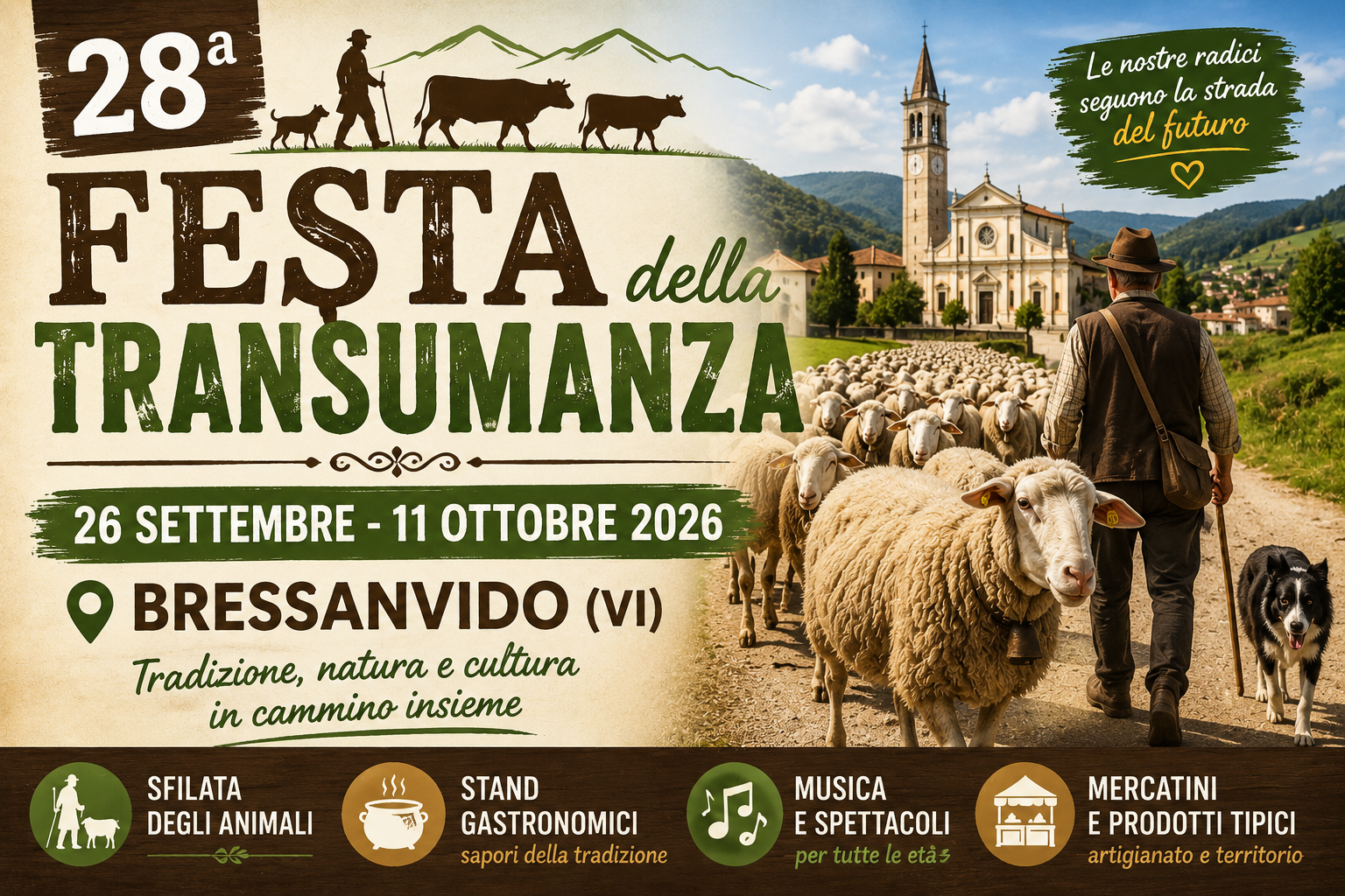 28ª Festa della Transumanza a Bressanvido 2026