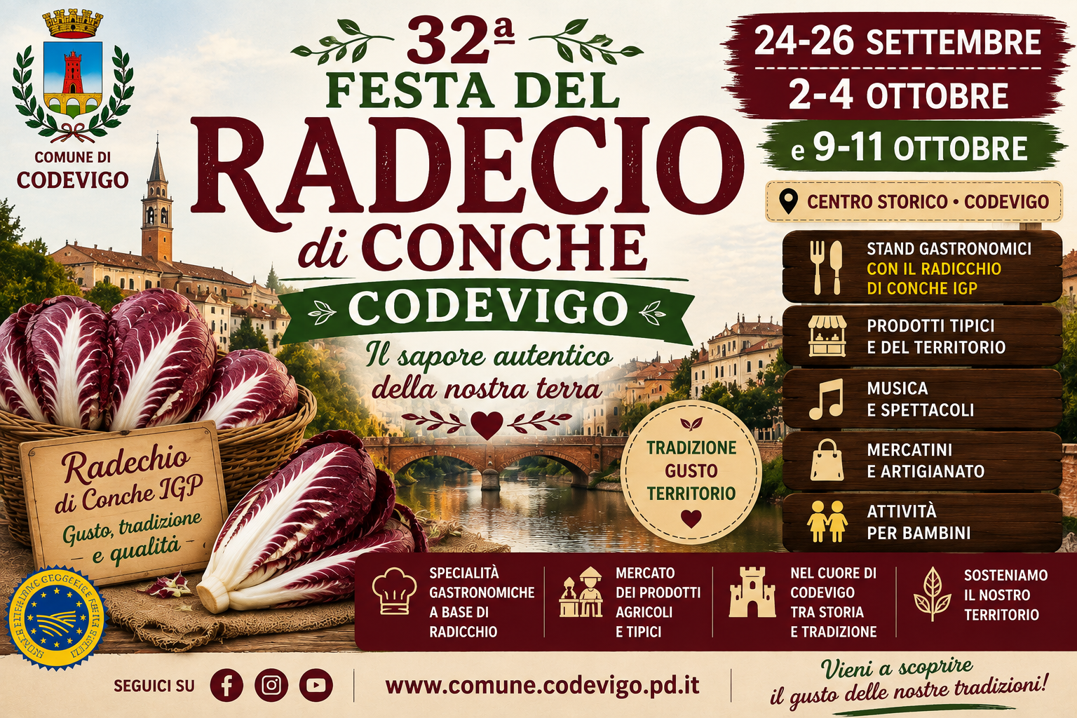 32ª Festa del Radecio di Conche a Codevigo 2026