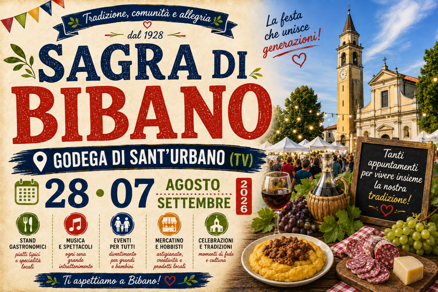 Sagra di Bibano a Godega di Sant'Urbano 2026