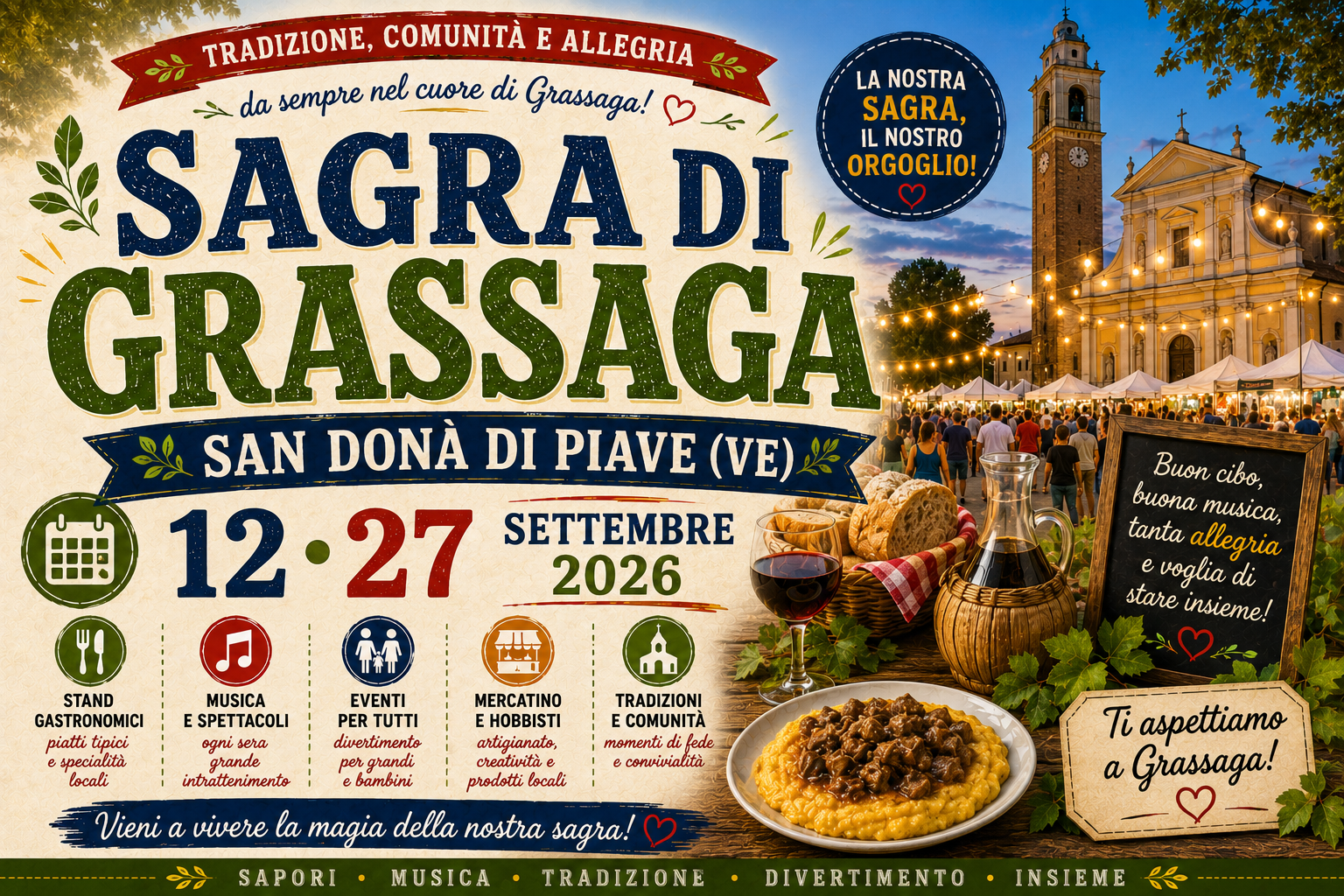 Sagra di Grassaga a San Donà di Piave 2026