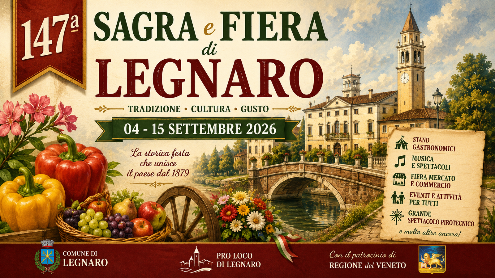 147ª Sagra e Fiera di Legnaro 2026