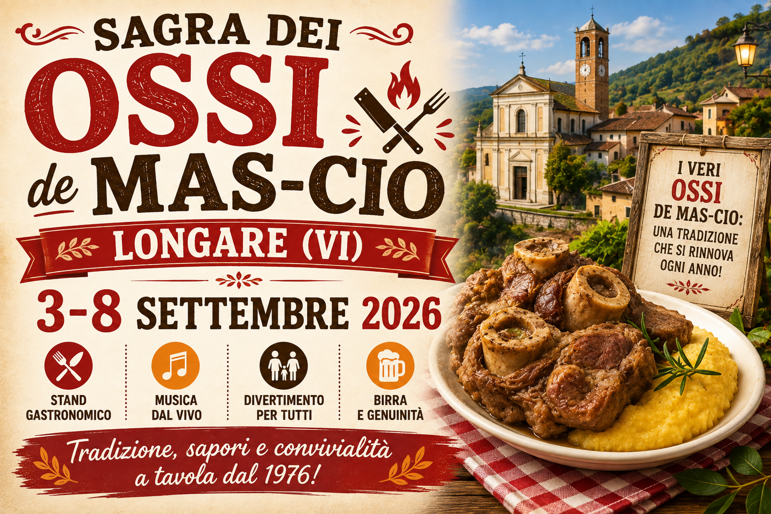 Sagra dei Ossi de Mas-cio a Longare 2026