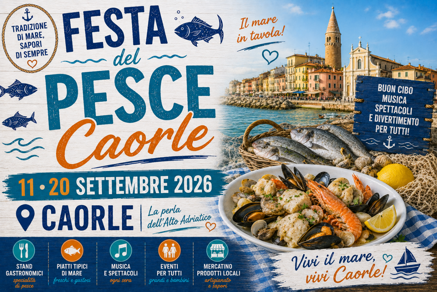 Festa del Pesce Caorle 2026