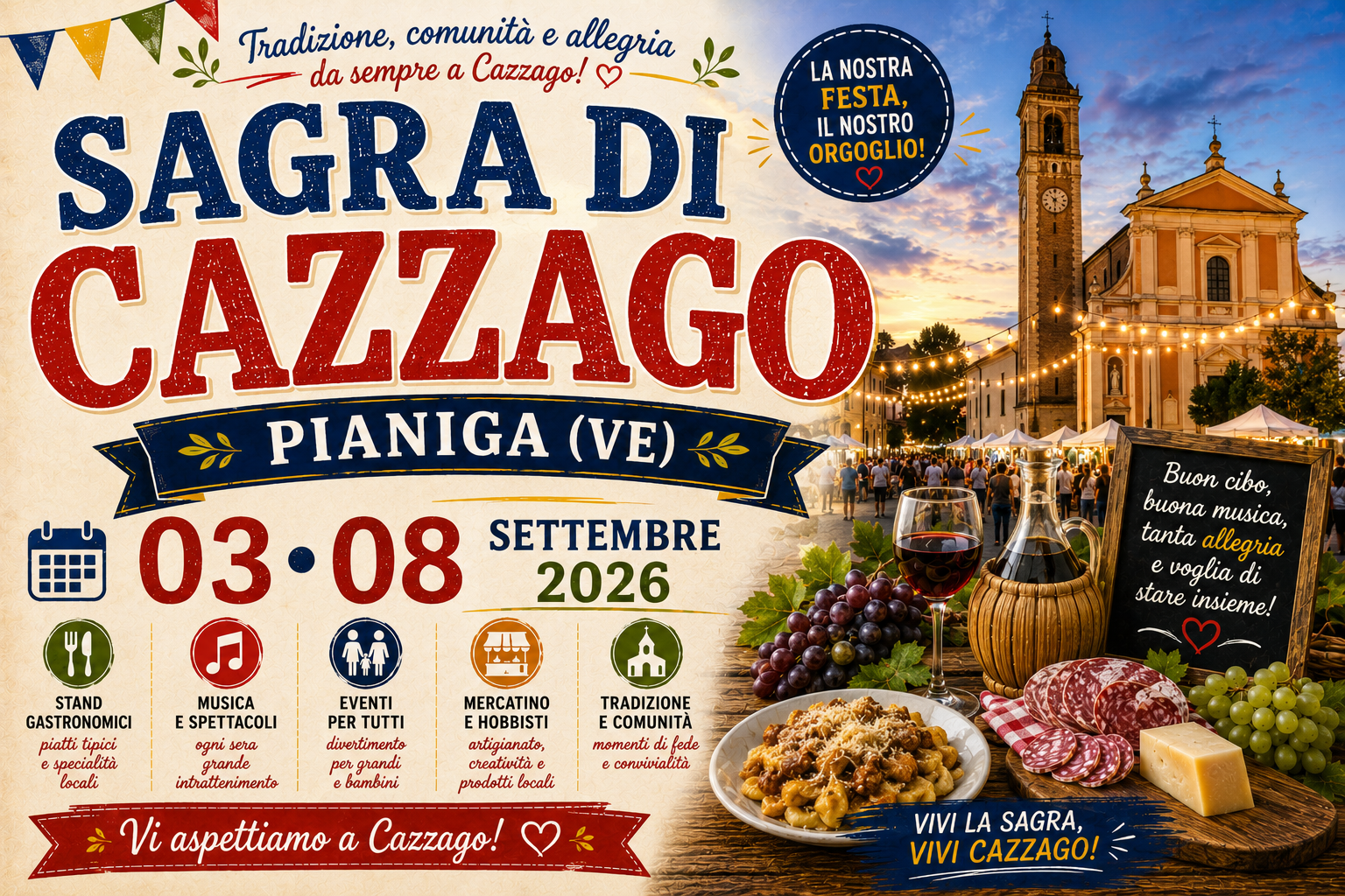 Sagra di Cazzago 2026 a Pianiga