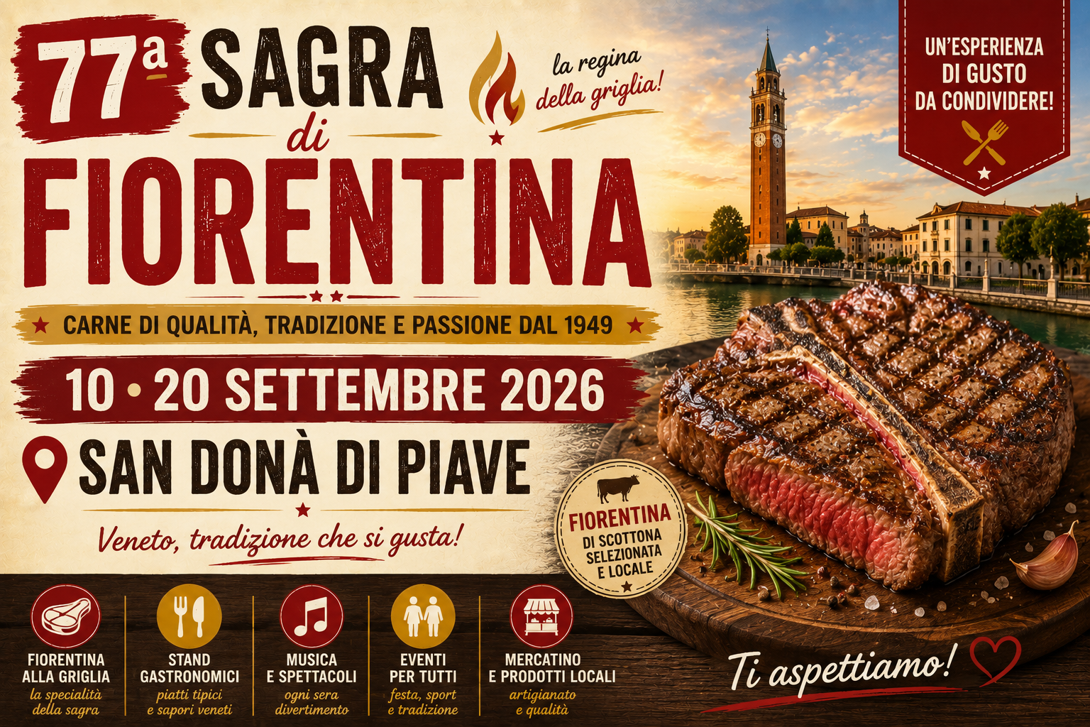 77ª Sagra di Fiorentina a San Donà di Piave 2026