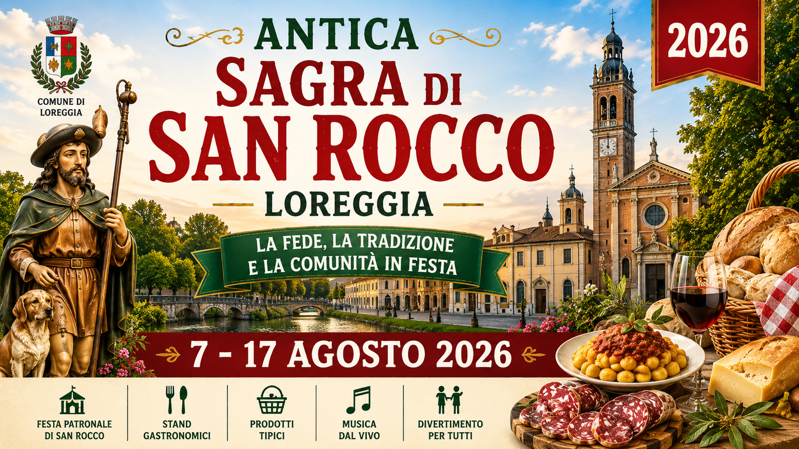 Antica Sagra di San Rocco a Loreggia 2026