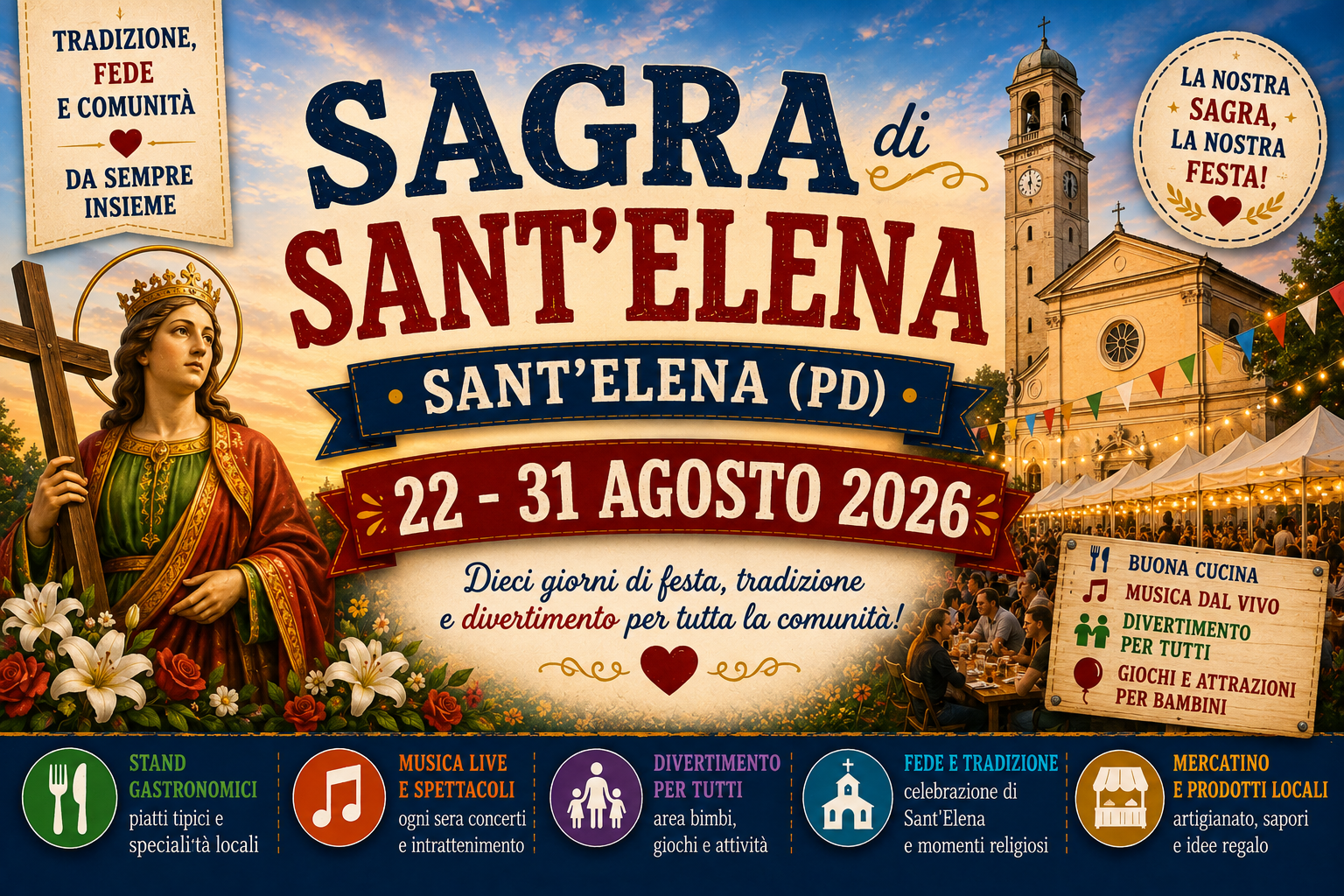 Sagra di Sant'Elena 2026