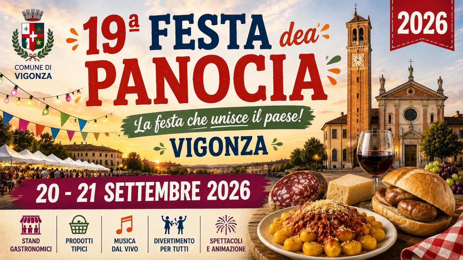 19ª Festa dea Panocia a Vigonza 2026