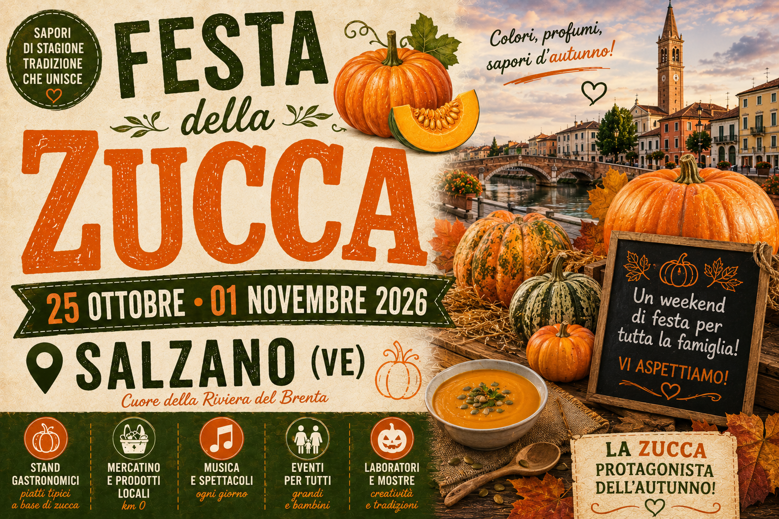 Festa della Zucca a Salzano 2026