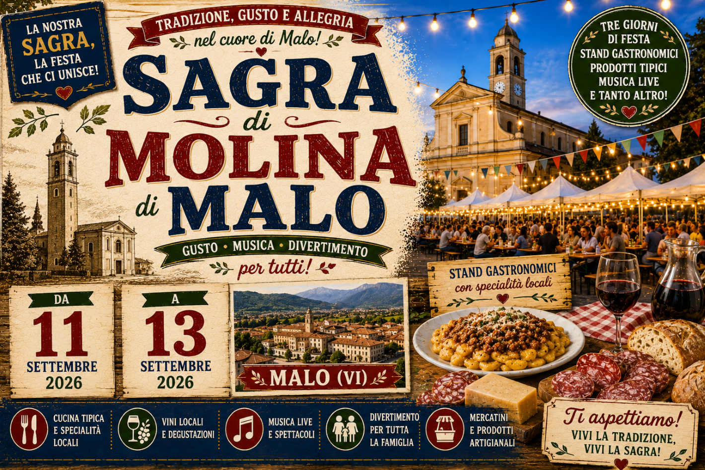 Sagra di Molina di Malo 2026