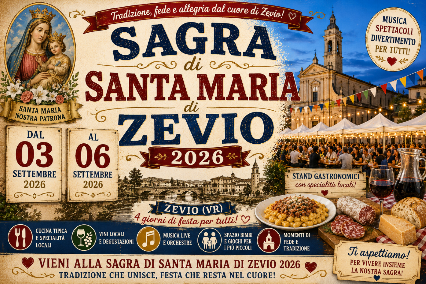Sagra di Santa Maria di Zevio 2026