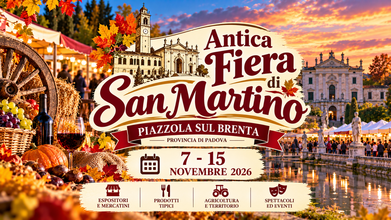 Antica Fiera di San Martino a Piazzola sul Brenta 2026