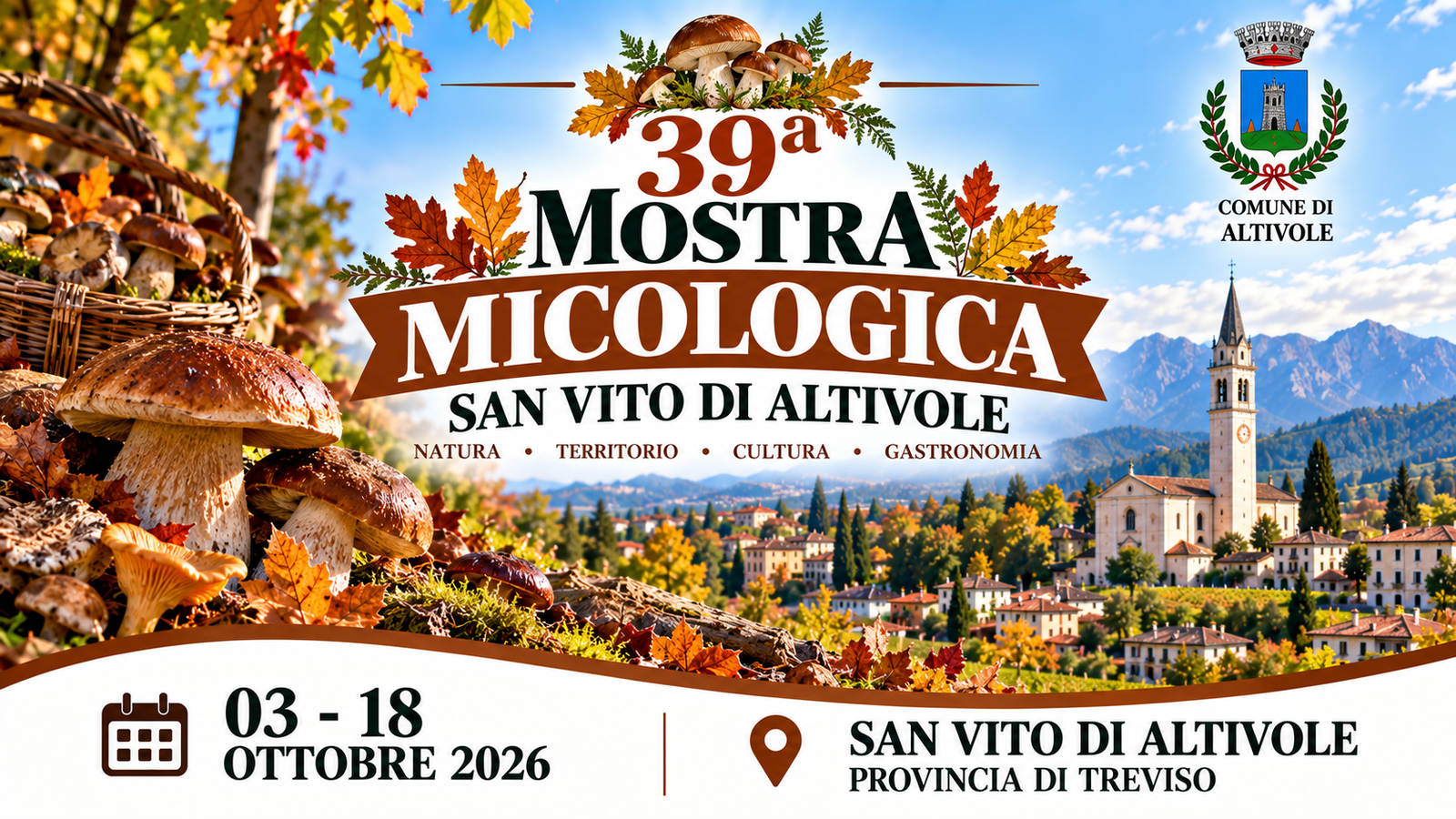 39ª Mostra Micologica – San Vito di Altivole 2026