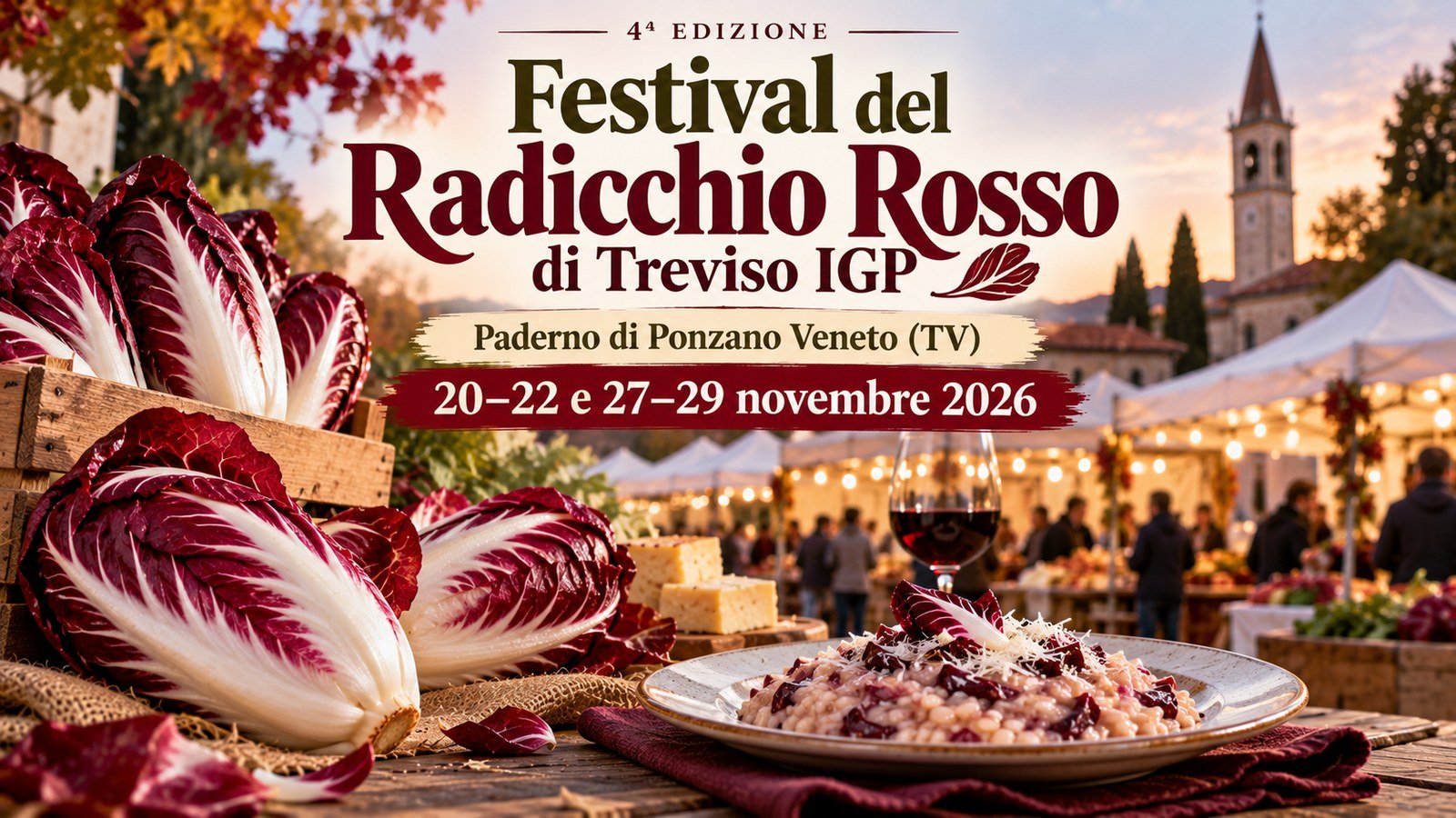 Festival del Radicchio Rosso di Treviso IGP a Ponzano Veneto 2026